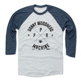 Mens Baseball T-Shirt Indigo / Ash