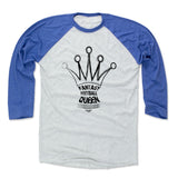 Mens Baseball T-Shirt Royal / Ash