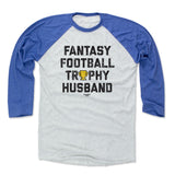 Mens Baseball T-Shirt Royal / Ash