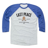 Mens Baseball T-Shirt Royal / Ash