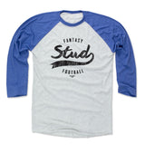 Mens Baseball T-Shirt Royal / Ash