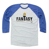 Mens Baseball T-Shirt Royal / Ash