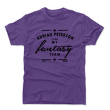 Mens Cotton T-Shirt Purple