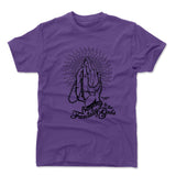 Mens Cotton T-Shirt Purple