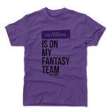 Mens Cotton T-Shirt Purple