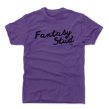 Mens Cotton T-Shirt Purple