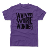 Mens Cotton T-Shirt Purple