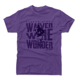 Mens Cotton T-Shirt Purple