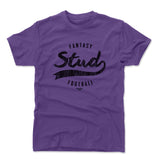 Mens Cotton T-Shirt Purple