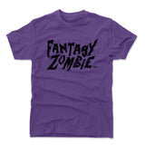 Mens Cotton T-Shirt Purple