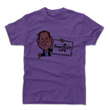 Mens Cotton T-Shirt Purple