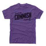 Mens Cotton T-Shirt Purple