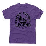 Mens Cotton T-Shirt Purple