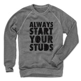 Mens Crew Sweatshirt Heather Gray