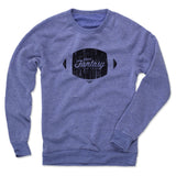 Mens Crew Sweatshirt Pacific Blue