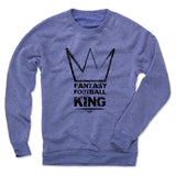 Mens Crew Sweatshirt Pacific Blue