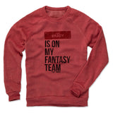 Mens Crew Sweatshirt Red