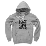 Mens Lace Hoodie Gray