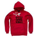 Mens Lace Hoodie Red