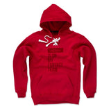 Mens Lace Hoodie Red