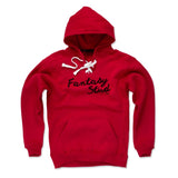 Mens Lace Hoodie Red