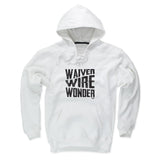 Mens Lace Hoodie White