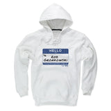 Mens Lace Hoodie White