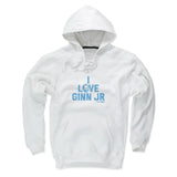 Mens Lace Hoodie White