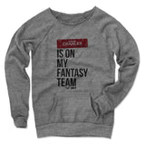 Womens Maniac Sweatshirt Gray