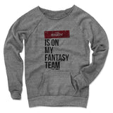 Womens Maniac Sweatshirt Gray