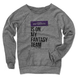 Womens Maniac Sweatshirt Gray