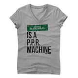 Womens Women's V-Neck Athletic Gray