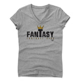 Womens Women's V-Neck Athletic Gray