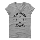 Womens Women's V-Neck Athletic Gray