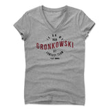 Womens Women's V-Neck Athletic Gray