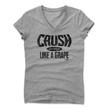 Womens Women's V-Neck Athletic Gray