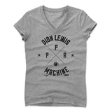 Womens Women's V-Neck Athletic Gray