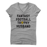 Womens Women's V-Neck Athletic Gray