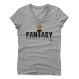 Womens Women's V-Neck Athletic Gray