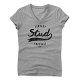 Womens Women's V-Neck Athletic Gray