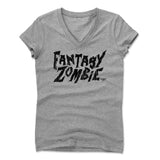 Womens Women's V-Neck Athletic Gray