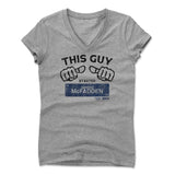 Womens Women's V-Neck Athletic Gray