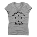 Womens Women's V-Neck Athletic Gray