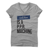 Womens Women's V-Neck Athletic Gray