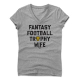 Womens Women's V-Neck Athletic Gray