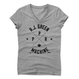 Womens Women's V-Neck Athletic Gray