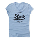 Womens Women's V-Neck Baby Blue