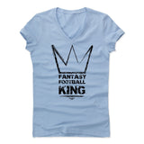 Womens Women's V-Neck Baby Blue
