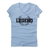 Womens Women's V-Neck Baby Blue