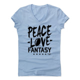 Womens Women's V-Neck Baby Blue